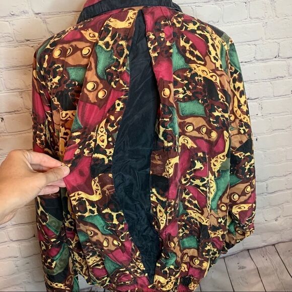 Casual Isle Vintage silk zipper jacket - Picture 4 of 7